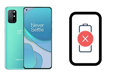 OnePlus 8T junto a una avería de Batería, ofreciendo reparación de Batería de OnePlus 8T en Santifer iRepair