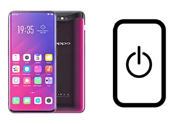 Cambiar Botón de encendido de Oppo Find X Imagen de Cambiar Botón de encendido de Oppo Find X