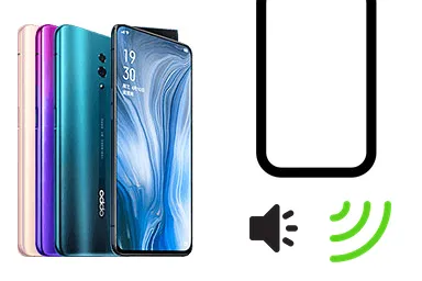 Cambiar Altavoz de Oppo Reno Imagen de Cambiar Altavoz de Oppo Reno