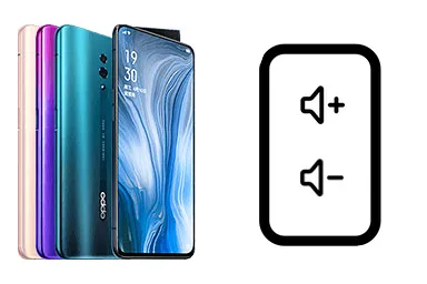 Cambiar Botones de volumen de Oppo Reno Imagen de Cambiar Botones de volumen de Oppo Reno
