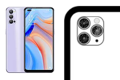 Imagen de Cambiar Cristal de la cámara de Oppo Reno4 5G