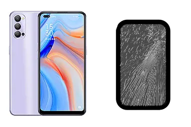 Imagen de Cambiar Cristal de Oppo Reno4 5G