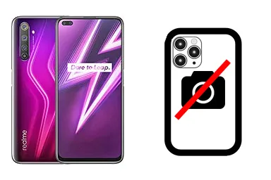 Cambiar Cámara trasera de Realme 6 Pro Imagen de Cambiar Cámara trasera de Realme 6 Pro