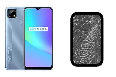 Imagen de Cambiar Cristal de Realme C25