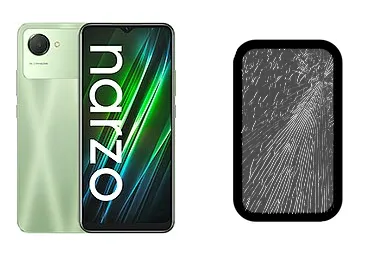 Imagen de Cambiar Cristal de Realme Narzo 50i Prime