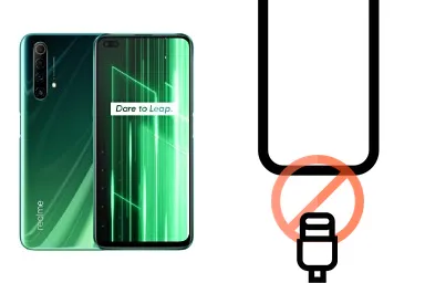 Realme X50 5G junto a una avería de Puerto de carga, ofreciendo reparación de Puerto de carga de Realme X50 5G en Santifer iRepair