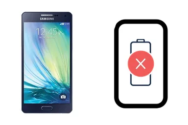 Samsung Galaxy A5 junto a una avería de Batería, ofreciendo reparación de Batería de Samsung Galaxy A5 en Santifer iRepair