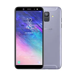 Samsung Galaxy A6 (2018) mostrando la pantalla de inicio, disponible para reparaciones rápidas en Santifer iRepair