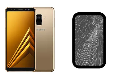 Imagen de Cambiar Cristal de Samsung Galaxy A8 (2018)