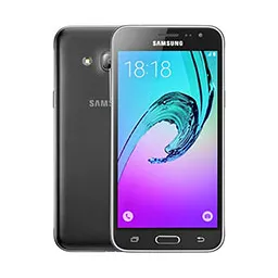 Samsung Galaxy J3 (2016) mostrando la pantalla de inicio, disponible para reparaciones rápidas en Santifer iRepair