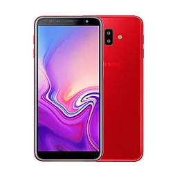 Samsung Galaxy J6+ mostrando la pantalla de inicio, disponible para reparaciones rápidas en Santifer iRepair