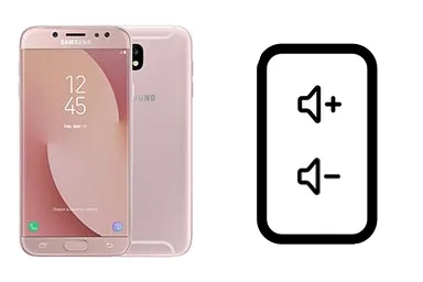 Samsung Galaxy J7 (2017) junto a una avería de Botones de volumen, ofreciendo reparación de Botones de volumen de Samsung Galaxy J7 (2017) en Santifer iRepair