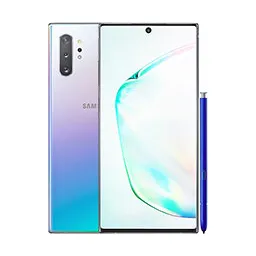 Samsung Galaxy Note10+ mostrando la pantalla de inicio, disponible para reparaciones rápidas en Santifer iRepair