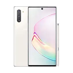 Samsung Galaxy Note10 mostrando la pantalla de inicio, disponible para reparaciones rápidas en Santifer iRepair