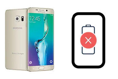 Samsung Galaxy S6 edge+ junto a una avería de Batería, ofreciendo reparación de Batería de Samsung Galaxy S6 edge+ en Santifer iRepair