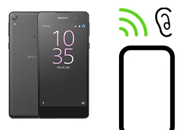 Cambiar Auricular de Sony Xperia E5 Imagen de Cambiar Auricular de Sony Xperia E5