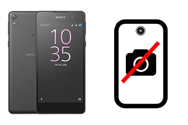 Cambiar Cámara delantera de Sony Xperia E5 Imagen de Cambiar Cámara delantera de Sony Xperia E5