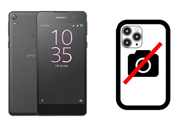 Cambiar Cámara trasera de Sony Xperia E5 Imagen de Cambiar Cámara trasera de Sony Xperia E5