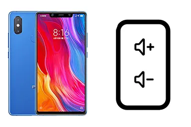 Cambiar Botones de volumen de Xiaomi Mi 8 SE Imagen de Cambiar Botones de volumen de Xiaomi Mi 8 SE