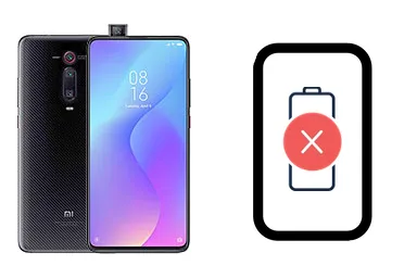 Xiaomi Mi 9T Pro junto a una avería de Batería, ofreciendo reparación de Batería de Xiaomi Mi 9T Pro en Santifer iRepair