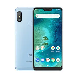 Xiaomi Mi A2 Lite (Redmi 6 Pro) mostrando la pantalla de inicio, disponible para reparaciones rápidas en Santifer iRepair