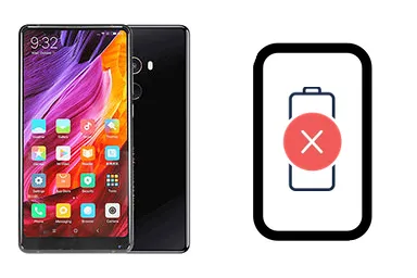 Xiaomi Mi Mix 2 junto a una avería de Batería, ofreciendo reparación de Batería de Xiaomi Mi Mix 2 en Santifer iRepair