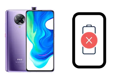 Xiaomi Poco F2 Pro junto a una avería de Batería, ofreciendo reparación de Batería de Xiaomi Poco F2 Pro en Santifer iRepair