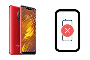 Xiaomi Pocophone F1 junto a una avería de Batería, ofreciendo reparación de Batería de Xiaomi Pocophone F1 en Santifer iRepair