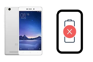 Xiaomi Redmi 3s junto a una avería de Batería, ofreciendo reparación de Batería de Xiaomi Redmi 3s en Santifer iRepair