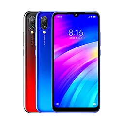 Xiaomi Redmi 7 mostrando la pantalla de inicio, disponible para reparaciones rápidas en Santifer iRepair