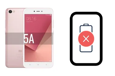 Xiaomi Redmi Note 5A junto a una avería de Batería, ofreciendo reparación de Batería de Xiaomi Redmi Note 5A en Santifer iRepair