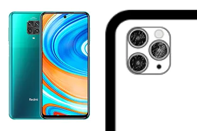 Imagen de Cambiar Cristal de la cámara de Xiaomi Redmi Note 9 Pro