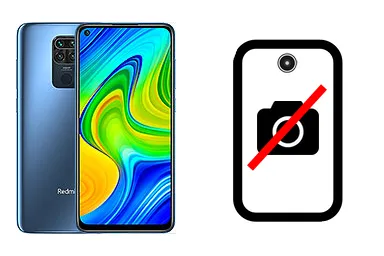 Xiaomi Redmi Note 9 junto a una avería de Cámara delantera, ofreciendo reparación de Cámara delantera de Xiaomi Redmi Note 9 en Santifer iRepair