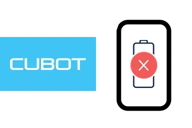 Logo de Cubot junto a una avería de Batería de Móvil, ofreciendo el servicio de reparación de Batería de Móviles Cubot en Santifer iRepair