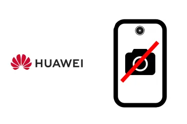 Logo de Huawei junto a una avería de Cámara delantera de Móvil, ofreciendo el servicio de reparación de Cámara delantera de Móviles Huawei en Santifer iRepair