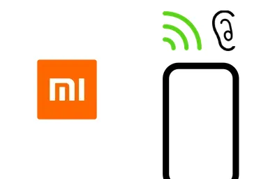 Logo de Xiaomi junto a una avería de Auricular de Móvil, ofreciendo el servicio de reparación de Auricular de Móviles Xiaomi en Santifer iRepair