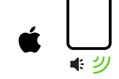 Logo de Apple junto a una avería de Altavoz de Tablet, ofreciendo el servicio de reparación de Altavoz de iPad en Santifer iRepair