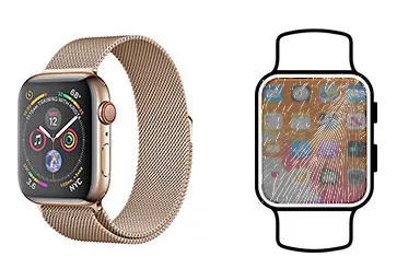 Cambiar pantalla shops smartwatch apple