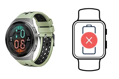 Huawei Watch GT 2e junto a una avería de Batería, ofreciendo reparación de Batería de Huawei Watch GT 2e en Santifer iRepair