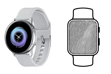 Cambiar Cristal de Samsung Galaxy Watch Active Imagen de Cambiar Cristal de Samsung Galaxy Watch Active