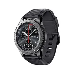 Samsung Gear S3 frontier mostrando la pantalla de inicio, disponible para reparaciones rápidas en Santifer iRepair