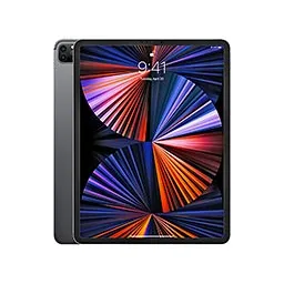 iPad Pro 12.9 (2021) mostrando la pantalla de inicio, disponible para reparaciones rápidas en Santifer iRepair